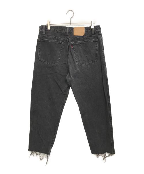 LEVI'S（リーバイス）LEVI'S (リーバイス) 550 後染めブラックデニム ブラック サイズ:W38 L32の古着・服飾アイテム