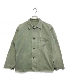 VINTAGE MILITARY（ヴィンテージ ミリタリー）の古着「USMC P-47 HBTジャケット」｜グリーン