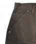 中古・古着 CarHartt (カーハート) ダック地 ダブルニーペインターパンツ ブラウン サイズ:30×32：18000円