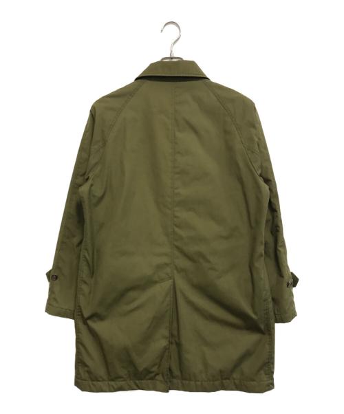 THE NORTHFACE PURPLELABEL（ザ・ノースフェイス パープルレーベル）THE NORTHFACE PURPLELABEL (ザ・ノースフェイス パープルレーベル) ベイヘッドクロスステンカラーコート グリーン サイズ:Mの古着・服飾アイテム