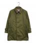 THE NORTHFACE PURPLELABEL（ザ・ノースフェイス パープルレーベル）の古着「ベイヘッドクロスステンカラーコート」｜グリーン