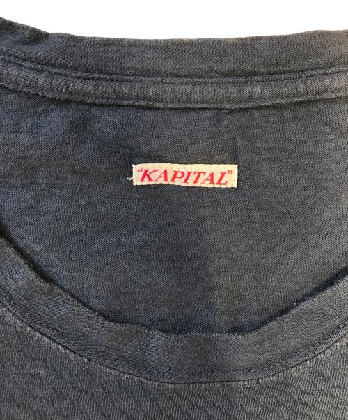 KAPITAL（キャピタル）KAPITAL (キャピタル) ポケットTシャツ ネイビー サイズ:3の古着・服飾アイテム