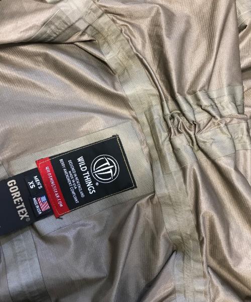 WILD THINGS（ワイルドシングス）WILD THINGS (ワイルドシングス) ACTICAL ALPINIST HARD SHELL JACKET SO 2.0 3LAYER ベージュ サイズ:XSの古着・服飾アイテム