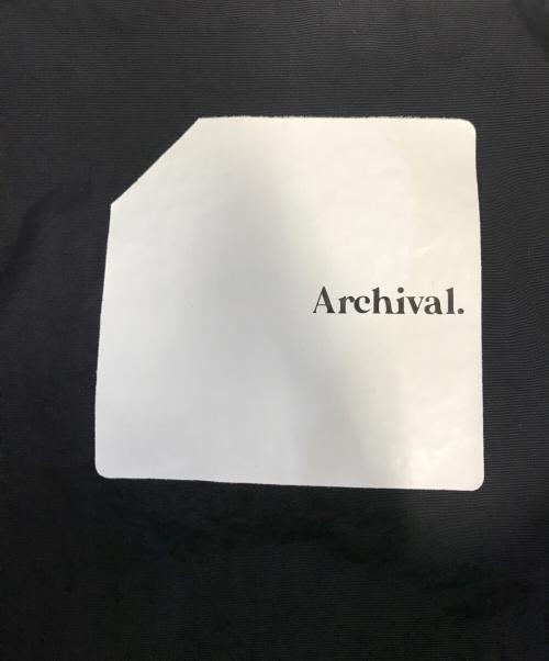 ARCHIVAL REINVENT（アーカイバル・レインベント）ARCHIVAL REINVENT (アーカイバル・レインベント) クロスバッグナイロンジャケット ブラック サイズ:XLの古着・服飾アイテム