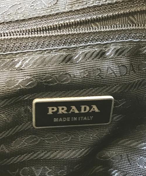 PRADA（プラダ）PRADA (プラダ) ナイロンショルダーバッグ ブラック サイズ:表記なしの古着・服飾アイテム