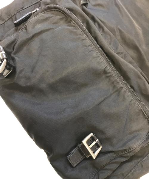 PRADA（プラダ）PRADA (プラダ) ナイロンショルダーバッグ ブラック サイズ:表記なしの古着・服飾アイテム
