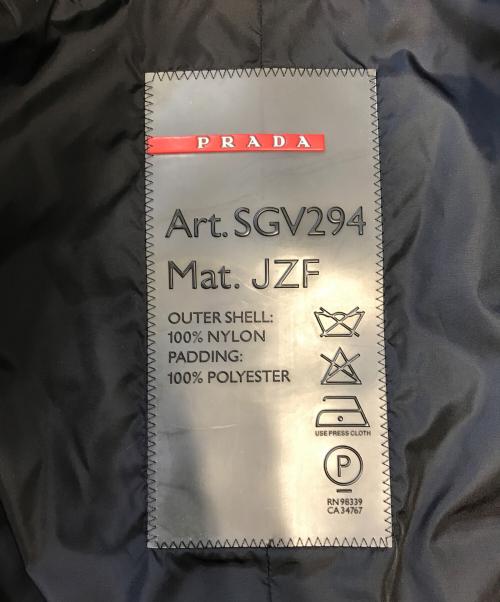 PRADA SPORTS（プラダスポーツ）PRADA SPORTS (プラダスポーツ) 中綿ナイロンコート ブラック サイズ:50の古着・服飾アイテム