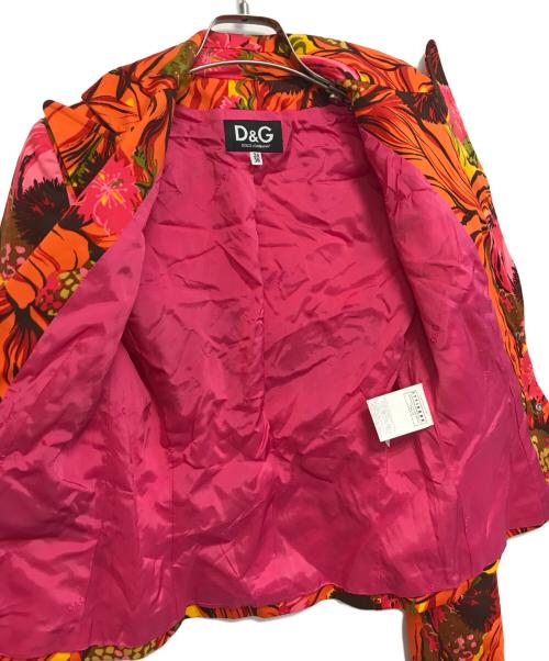DOLCE & GABBANA（ドルチェ＆ガッバーナ）DOLCE & GABBANA (ドルチェ＆ガッバーナ) 総柄ジャケット マルチカラー サイズ:38の古着・服飾アイテム