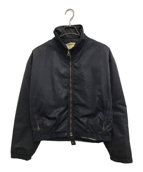 GIORGIO ARMANI（ジョルジオアルマーニ）GIORGIO ARMANI (ジョルジオアルマーニ) 裏地ボアナイロンブルゾン ネイビー サイズ:不明の古着・服飾アイテム