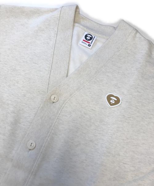 Aape BY A BATHING APE（エーエイプ バイ アベイシングエイプ）Aape BY A BATHING APE (エーエイプ バイ アベイシングエイプ) スウェットカーディガン ベージュ サイズ:XLの古着・服飾アイテム