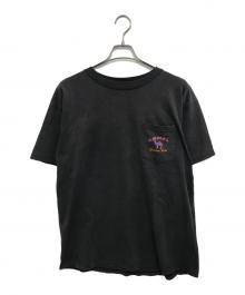 CAMEL（キャメル）の古着「ポケットTシャツ」｜ブラック