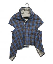 tricot COMME des GARCONS（トリココムデギャルソン）の古着「ドッキングブラウス」｜ブルー