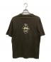 stussy (ステューシー) 折れクラウンSロゴプリントTシャツ カーキ サイズ:L：15000円