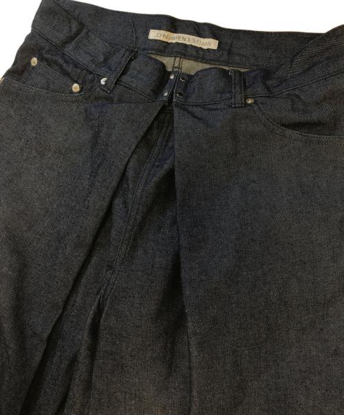 JOHN LAWRENCE SULLIVAN（ジョン ローレンス サリバン）JOHN LAWRENCE SULLIVAN (ジョン ローレンス サリバン) RIGID DENIM WIDE PANTS インディゴ サイズ:46の古着・服飾アイテム