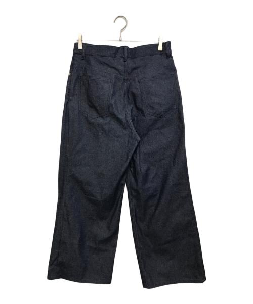 JOHN LAWRENCE SULLIVAN（ジョン ローレンス サリバン）JOHN LAWRENCE SULLIVAN (ジョン ローレンス サリバン) RIGID DENIM WIDE PANTS インディゴ サイズ:46の古着・服飾アイテム