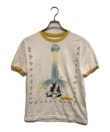 KAPITAL（キャピタル）の古着「Jersey Ringer T-Shirt」｜ホワイト