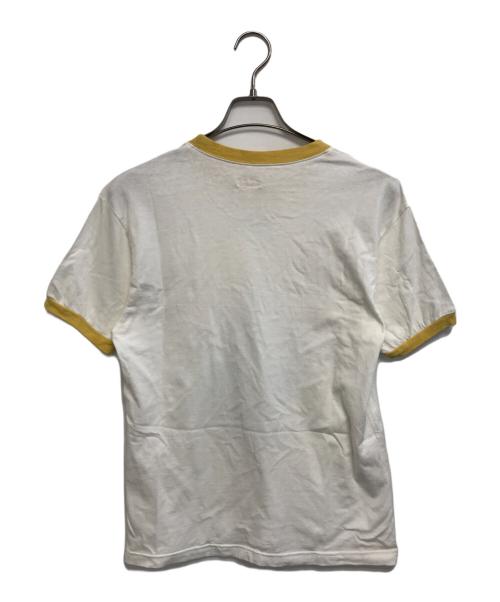 KAPITAL（キャピタル）KAPITAL (キャピタル) Jersey Ringer T-Shirt ホワイト サイズ:SIZE2の古着・服飾アイテム
