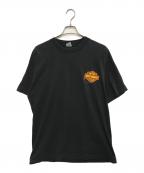 HARLEY-DAVIDSON×FRUIT OF THE LOOMハーレーダビッドソン×フルーツオブザルーム）の古着「両面プリントTシャツ」｜ブラック