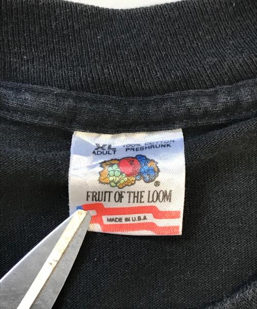 HARLEY-DAVIDSON（ハーレーダビッドソン）HARLEY-DAVIDSON (ハーレーダビッドソン) FRUIT OF THE LOOM (フルーツオブザルーム) 両面プリントTシャツ ブラック サイズ:XLの古着・服飾アイテム