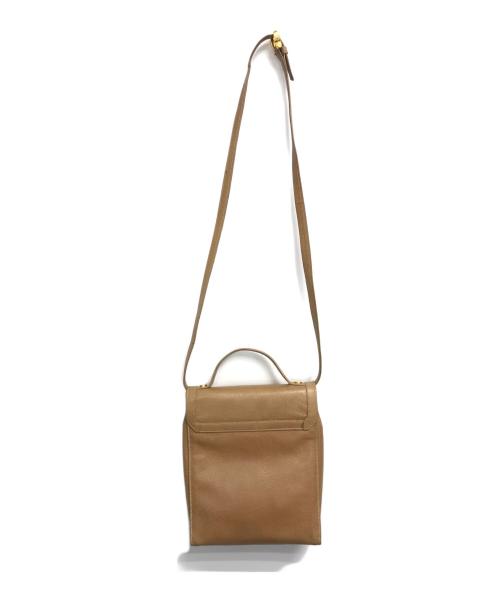 LOEWE（ロエベ）LOEWE (ロエベ) アナグラムレザーショルダーバッグ ベージュ サイズ:表記なしの古着・服飾アイテム
