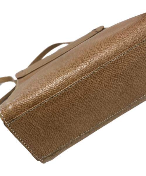 LOEWE（ロエベ）LOEWE (ロエベ) アナグラムレザーショルダーバッグ ベージュ サイズ:表記なしの古着・服飾アイテム