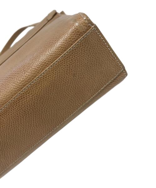 LOEWE（ロエベ）LOEWE (ロエベ) アナグラムレザーショルダーバッグ ベージュ サイズ:表記なしの古着・服飾アイテム