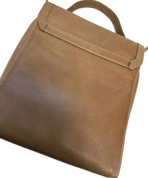 LOEWE（ロエベ）LOEWE (ロエベ) アナグラムレザーショルダーバッグ ベージュ サイズ:表記なしの古着・服飾アイテム