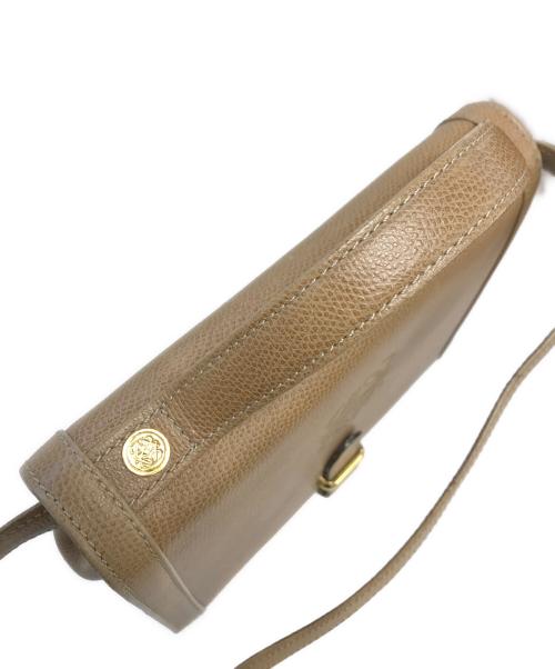 LOEWE（ロエベ）LOEWE (ロエベ) アナグラムレザーショルダーバッグ ベージュ サイズ:表記なしの古着・服飾アイテム