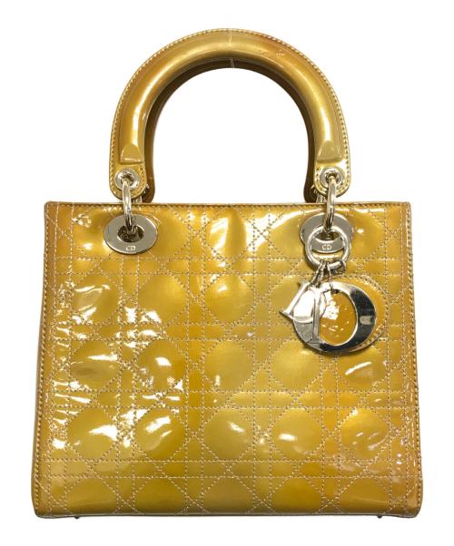 Christian Dior（クリスチャン ディオール）Christian Dior (クリスチャン ディオール) 2WAYショルダーバッグ イエローの古着・服飾アイテム