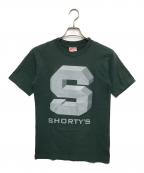 shorty'sショーティーズ）の古着「ロゴプリントTシャツ」｜グリーン