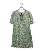 JUNYA WATANABE MAN PINKジュンヤワタナベマン ピンク）の古着「ペイズリーワンピース」｜グリーン