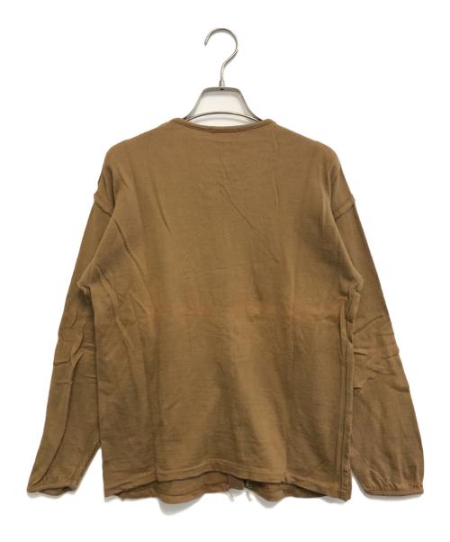 COMME des GARCONS（コムデギャルソン）COMME des GARCONS (コムデギャルソン) インサイドアウトカーディガン ブラウン サイズ:表記なしの古着・服飾アイテム