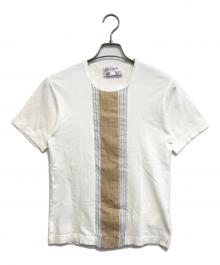 COMME des GARCONS SHIRT（コムデギャルソンシャツ）の古着「フロント切替Tシャツ」｜ホワイト