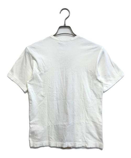 COMME des GARCONS SHIRT（コムデギャルソンシャツ）COMME des GARCONS SHIRT (コムデギャルソンシャツ) フロント切替Tシャツ ホワイト サイズ:Sの古着・服飾アイテム