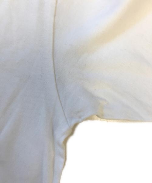 COMME des GARCONS SHIRT（コムデギャルソンシャツ）COMME des GARCONS SHIRT (コムデギャルソンシャツ) フロント切替Tシャツ ホワイト サイズ:Sの古着・服飾アイテム