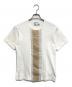 COMME des GARCONS SHIRT（コムデギャルソンシャツ）の古着「フロント切替Tシャツ」｜ホワイト