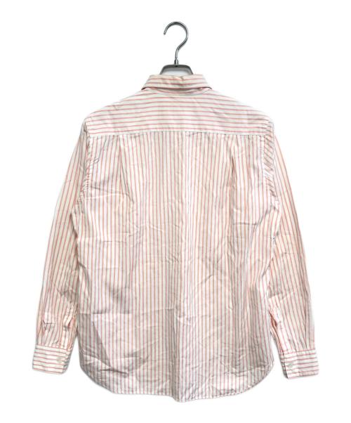 COMME des GARCONS SHIRT（コムデギャルソンシャツ）COMME des GARCONS SHIRT (コムデギャルソンシャツ) ストライプシャツ ピンク サイズ:Sの古着・服飾アイテム