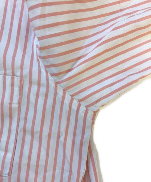 COMME des GARCONS SHIRT（コムデギャルソンシャツ）COMME des GARCONS SHIRT (コムデギャルソンシャツ) ストライプシャツ ピンク サイズ:Sの古着・服飾アイテム