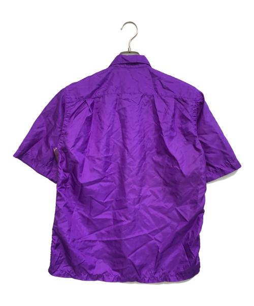 COMME des GARCONS JUNYA WATANABE MAN（コム デ ギャルソン ジュンヤ ワタナベ マン）COMME des GARCONS JUNYA WATANABE MAN (コム デ ギャルソン ジュンヤ ワタナベ マン) 00’s 刺繍スパンコールシャツ パープル サイズ:Mの古着・服飾アイテム