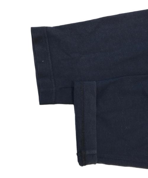 COMME des GARCONS HOMME（コムデギャルソン オム）COMME des GARCONS HOMME (コムデギャルソン オム) 00’s 縮絨パッチワークL/Sカットソー ネイビー サイズ:表記なしの古着・服飾アイテム