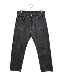 LEVI'S（リーバイス）の古着「501後染ブラックデニムパンツ」｜ブラック