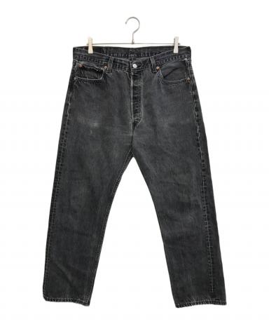 中古・古着通販】LEVI'S (リーバイス) 501後染ブラックデニムパンツ