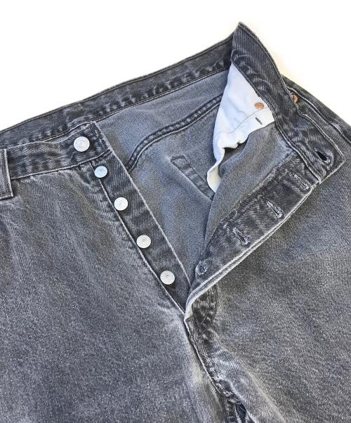LEVI'S（リーバイス）LEVI'S (リーバイス) 501後染ブラックデニムパンツ ブラック サイズ:W36 L30の古着・服飾アイテム