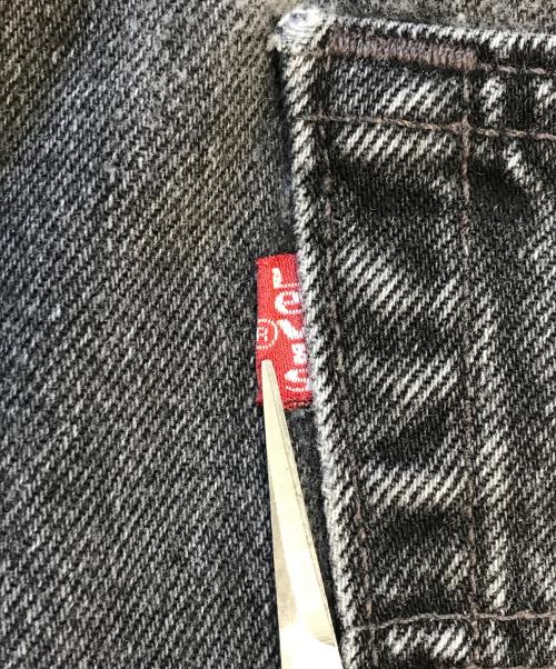 LEVI'S（リーバイス）LEVI'S (リーバイス) 501後染ブラックデニムパンツ ブラック サイズ:W36 L30の古着・服飾アイテム