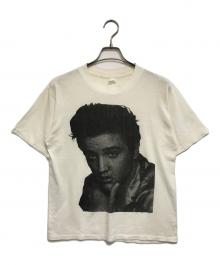 アーティストTシャツ（アーティストTシャツ）の古着「ELVIS PRESLEY(エルヴィス・プレスリー) アーティストTシャツ」｜ホワイト