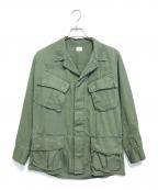 VINTAGE MILITARYヴィンテージ ミリタリー）の古着「60's ジャングルファティーグジャケット」｜グリーン