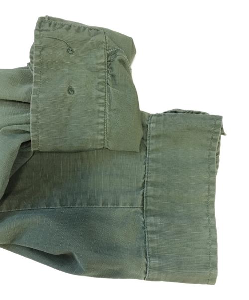 VINTAGE MILITARY（ヴィンテージ ミリタリー）VINTAGE MILITARY (ヴィンテージ ミリタリー) 60's ジャングルファティーグジャケット グリーン サイズ:S-Sの古着・服飾アイテム
