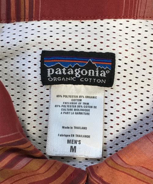 Patagonia（パタゴニア）Patagonia (パタゴニア) 00’s サイドバーンシャツ オレンジ サイズ:Mの古着・服飾アイテム