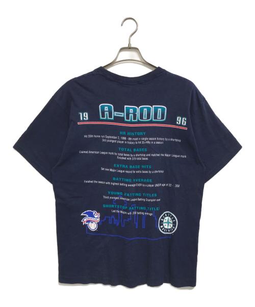PROPLAYER（プロプレイヤー）PROPLAYER (プロプレイヤー) ALEX RODRIGUEZ(アレックス・ロドリゲス)プリントTシャツ ネイビー サイズ:Lの古着・服飾アイテム
