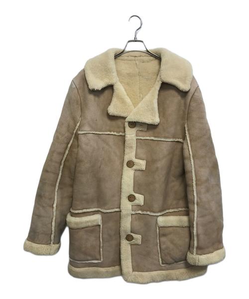 CARIBOU CLOTHING（カリブー・クロージング）CARIBOU CLOTHING (カリブー・クロージング) ムートンジャケット ベージュ サイズ:不明の古着・服飾アイテム